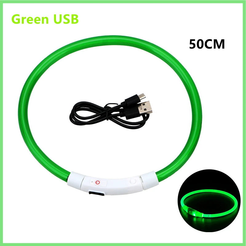 LED Glowing Dog Collar