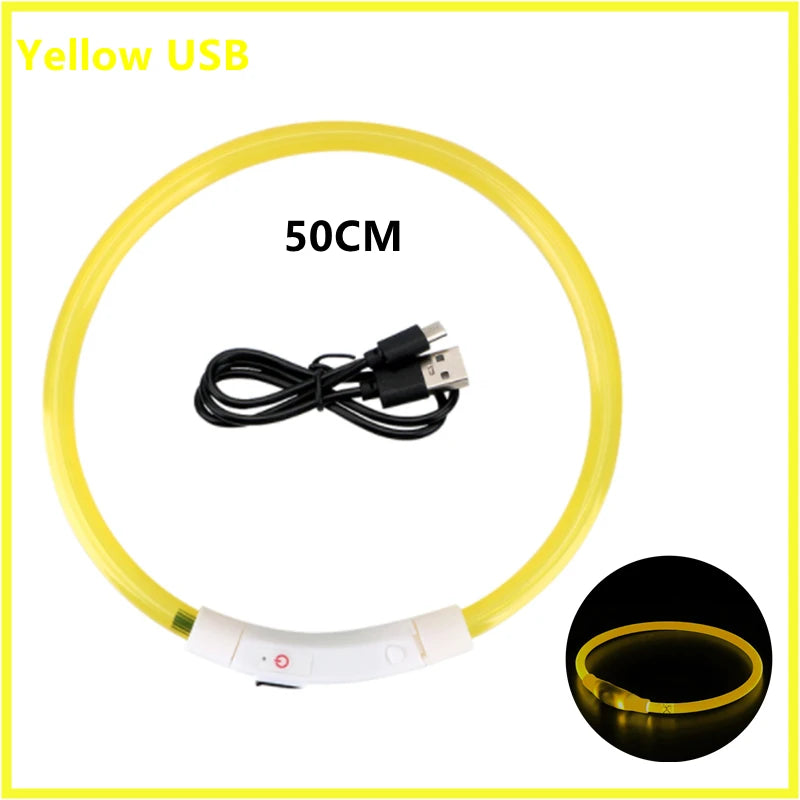 LED Glowing Dog Collar